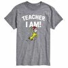 Licensed Character Men's Dr. Seuss Teacher I Am Tee Blue -Licensed Character Shop unnamed file 13183