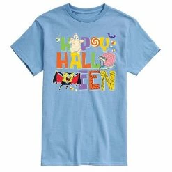 Licensed Character Men's SpongeBob SquarePants Happy Halloween Tee Red -Licensed Character Shop unnamed file 13208