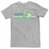 Licensed Character Men's Muppet Green Stripes Line Art Tee -Licensed Character Shop unnamed file 13212