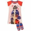 Licensed Character Girls 4-12 Miraculous Ladybug Nightgown & Slippers Set -Licensed Character Shop unnamed file 1322