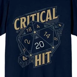 Licensed Character Men's Critical Dungeons & Dragons Tee -Licensed Character Shop unnamed file 13229
