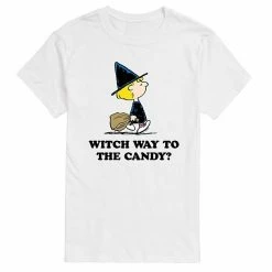 Licensed Character Men's Peanuts Witch Way Candy Tee Orange -Licensed Character Shop unnamed file 13237