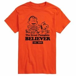 Licensed Character Men's Peanuts The Great Pumpkin Tee White -Licensed Character Shop unnamed file 13241