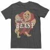 Licensed Character Men's Disney Beauty And The Beast Her Beast Couples Tee -Licensed Character Shop unnamed file 13253
