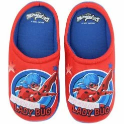 Licensed Character Girls 4-12 Miraculous Ladybug Nightgown & Slippers Set -Licensed Character Shop unnamed file 1326