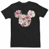 Licensed Character Men's Disney Mickey & Friends Mickey Floral Fill Tee -Licensed Character Shop unnamed file 13261