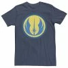 Licensed Character Men's Star Wars Jedi Symbol Yellow Blue Tee -Licensed Character Shop unnamed file 13272
