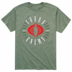 Licensed Character Men's GI Joe Cobra Enemy Badge Tee Athletic Heather -Licensed Character Shop unnamed file 13295