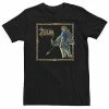 Licensed Character Young Men's Nintendo Legend Of Zelda Breath Of The Wild Link Square Poster Tee -Licensed Character Shop unnamed file 13452