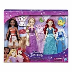 Licensed Character Disney Princess Royal Fashions And Friends Dolls And Accessories Playset