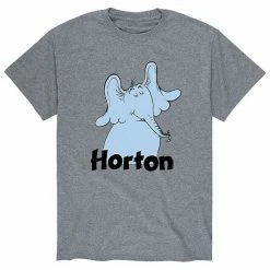 Licensed Character Men's Dr. Seuss Horton Tee Yellow -Licensed Character Shop unnamed file 13541