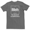 Licensed Character Men's Element Of Meh Tee Shirt -Licensed Character Shop unnamed file 13604