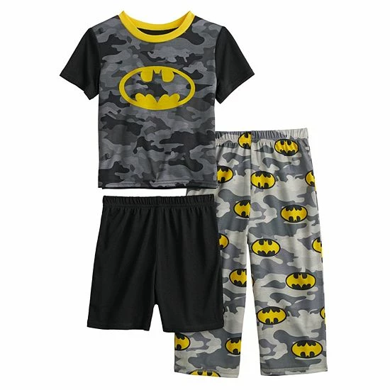 Licensed Character Toddler Boy DC Comics Batman Pajama Set 3 Licensed Character Toddler Boy DC Comics Batman Pajama Set