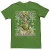 Licensed Character Men's Shrek Donkey & Puss Merry Shrekmas Holiday Text Poster Tee -Licensed Character Shop unnamed file 13686