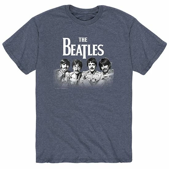 Licensed Character Men's The Beatles Art Tee 3 Licensed Character Men's The Beatles Art Tee