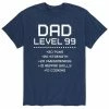 Licensed Character Men's Dad Level 99 Tee Blue 1 Licensed Character Men's Dad Level 99 Tee Blue -Licensed Character Shop unnamed file 13726