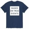 Licensed Character Men's Based On True Events Tee -Licensed Character Shop unnamed file 13738