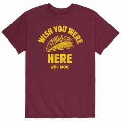 Licensed Character Men's Wish You Were Here Tacos Tee