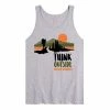 Licensed Character Men's Think Outside Tank -Licensed Character Shop unnamed file 13786