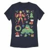 Licensed Character Juniors' Marvel Iron Man And Hulk Christmas Cheer Tee -Licensed Character Shop unnamed file 13865