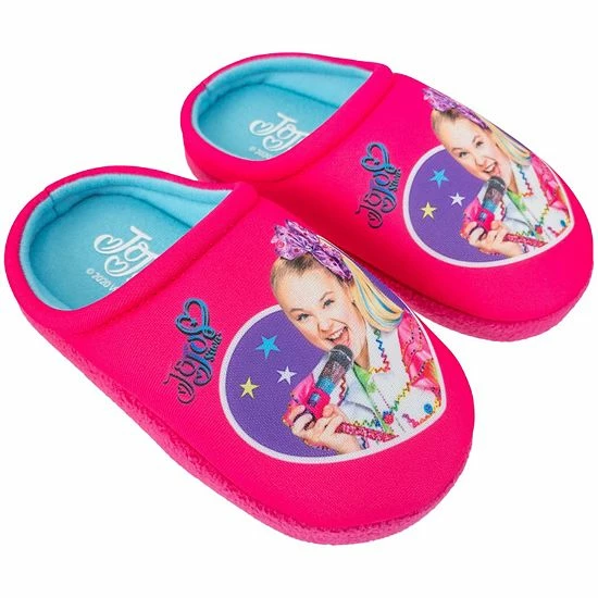 Licensed Character Girls 4-12 Jojo Siwa Nightgown & Slippers Set 5 Licensed Character Girls 4-12 Jojo Siwa Nightgown & Slippers Set - Image 3