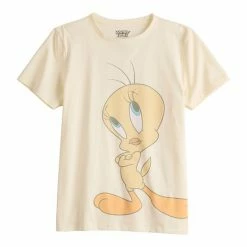 Licensed Character Women's Tweety Bird Graphic Tee -Licensed Character Shop unnamed file 13924