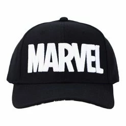 Licensed Character Men's Marvel Comic Book Logo Snapback Hat