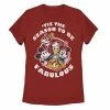 Licensed Character Juniors' Disney's Group Shot 'Tis The Season To Be Fabulous Christmas Tee -Licensed Character Shop unnamed file 13943