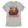 Licensed Character Juniors' Looney Tunes Daffy Duck Very Merry Christmas Tee -Licensed Character Shop unnamed file 13947