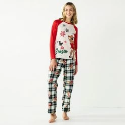 Licensed Character Women's Jammies For Your Families® Rudolph The Red Nosed Reindeer Pajama Set