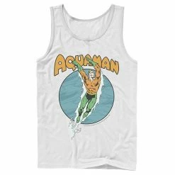 Licensed Character Men's DC Comics Aquaman Swimming Dance Tank Royal -Licensed Character Shop unnamed file 14006