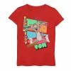 Licensed Character Girls 7-16 Tom & Jerry 90S Triangle Graphic Tee Pink -Licensed Character Shop unnamed file 14007