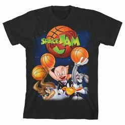 Licensed Character Boys 8-20 Space Jam Graphic Tee