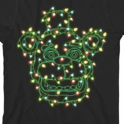 Licensed Character Boys 8-20 Five Nights At Freddy's Christmas Lights Graphic Tee -Licensed Character Shop unnamed file 14031