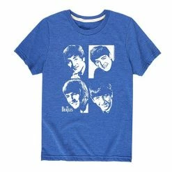 Licensed Character Boys 8-20 The Beatles Members Graphic Tee Red -Licensed Character Shop unnamed file 14056