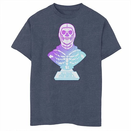 Licensed Character Boys 8-20 Fortnite All Hail The Skull Graphic Tee Royal 4 Licensed Character Boys 8-20 Fortnite All Hail The Skull Graphic Tee Royal - Image 2