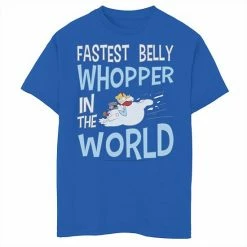 Licensed Character Boys 8-20 Frosty The Snowman Fastest Belly Whopper Graphic Tee Royal