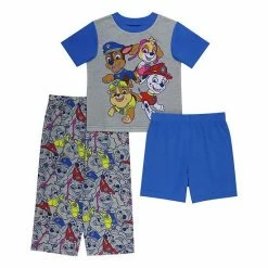 Licensed Character Toddler Boy Paw Patrol Super Action Top & Bottoms Pajama Set
