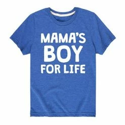 Licensed Character Boys 8-20 Mamas Boy For Life Blue -Licensed Character Shop unnamed file 14081