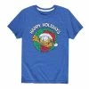 Licensed Character Boys 8-20 Garfield Happy Holidays Graphic Tee Gray -Licensed Character Shop unnamed file 14083