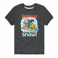 Licensed Character Boys 8-20 Pete The Cat Dashing Snow Tee Gray -Licensed Character Shop unnamed file 14097