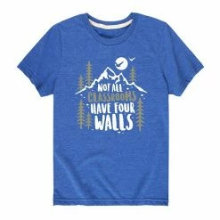 Licensed Character Boys 8-20 Not All Classrooms Have Four Walls Tee Black