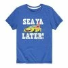 Licensed Character Boys 8-20 Spongebob SquarePants Sea Ya Later Graphic Tee Blue -Licensed Character Shop unnamed file 14121