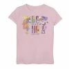 Licensed Character Girls 7-16 DC Comics Super Hero Girls Batgirl And Harley Quinn Graphic Tee Tahi Blue -Licensed Character Shop unnamed file 14155