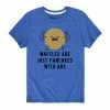 Licensed Character Boys 8-20 Waffles Pancakes With Abs Tee Grey