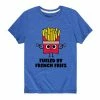 Licensed Character Boys 8-20 Fueled By French Fries Graphic Tee Royal Blue