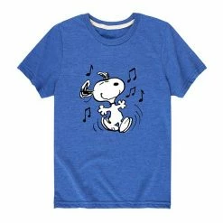 Licensed Character Boys 8-20 Peanuts Snoopy Dancing Graphic Tee