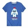 Licensed Character Boys 8-20 Is It Christmas Yeti Graphic Tee Grey -Licensed Character Shop unnamed file 14185