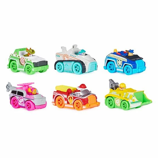 Licensed Character PAW Patrol True Metal Neon Rescue Vehicle Gift Pack Of 6 Collectible Die-Cast Toy Cars 3 Licensed Character PAW Patrol True Metal Neon Rescue Vehicle Gift Pack Of 6 Collectible Die-Cast Toy Cars - Image 2