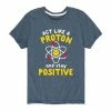 Licensed Character Boys 8-20 "Act Like A Proton Stay Positive" Atom Tee Blue 2 -Licensed Character Shop unnamed file 14201